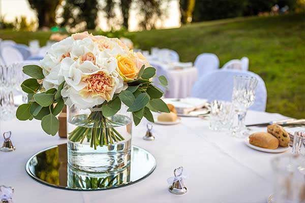 Perfect Wedding Reception Flowers