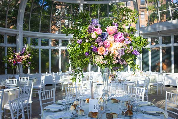 Perfect Wedding Flowers, Tall Table Centerpieces